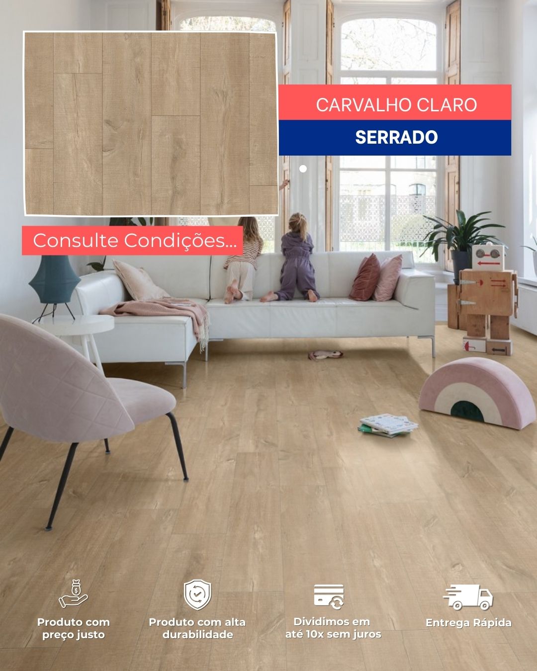 piso laminado quick steep